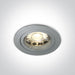 Spotlight Grey Circular Replaceable lamp 50W Die Cast One Light SKU:10105GU/G - Toplightco