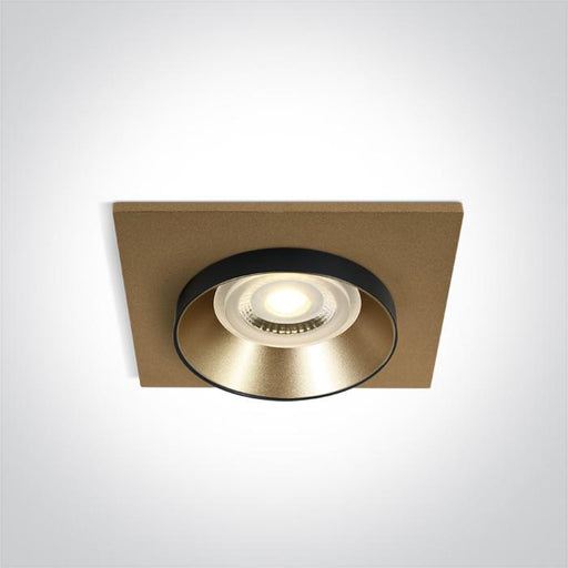 Spotlight Brass Reflector Circular Replaceable lamp 10W Die Cast One Light SKU:10105H/BS - Toplightco