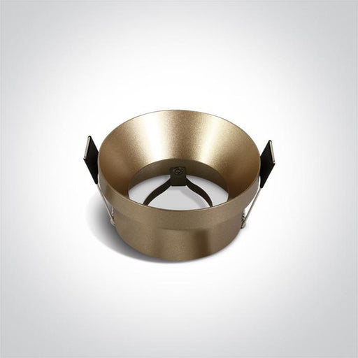 Spotlight Brass Reflector Circular Replaceable lamp 10W Die Cast One Light SKU:10105H/BS - Toplightco