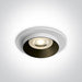 Spotlight White Circular Replaceable lamp 10W Die Cast One Light SKU:10105H/W - Toplightco