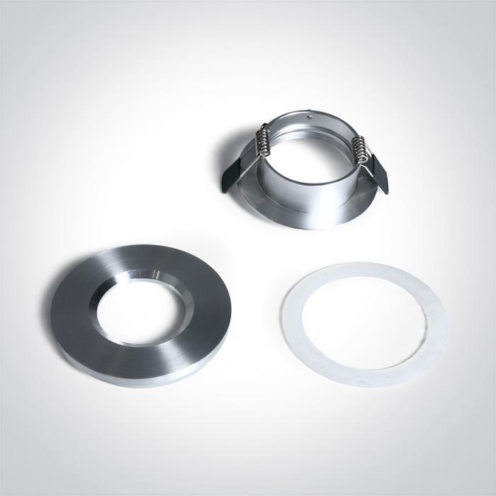 Spotlight Aluminium Circular Outdoor Replaceable lamp 50W Aluminium One Light SKU:10105R1/AL - Toplightco