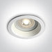 Spotlight White Circular Outdoor Replaceable lamp 50W Aluminium One Light SKU:10105R2/W - Toplightco