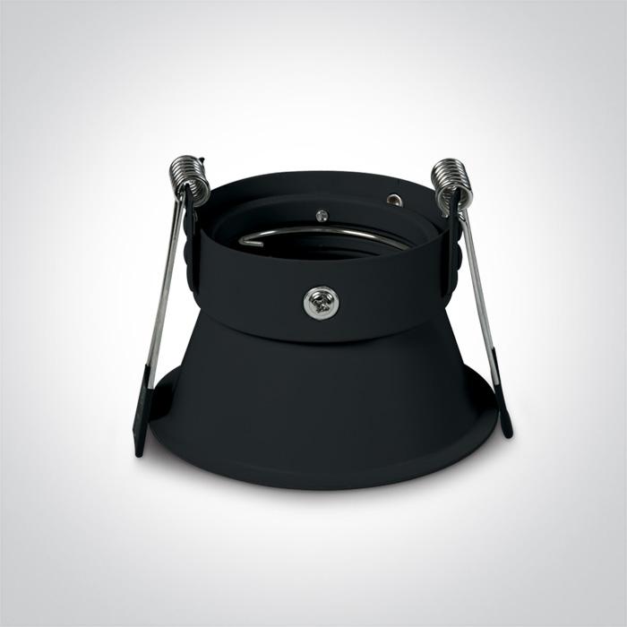 Spotlight Black Circular Replaceable lamp 50W Aluminium One Light SKU:10105TG/B - Toplightco