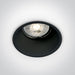 Spotlight Black Circular Replaceable lamp 50W Aluminium One Light SKU:10105TG/B - Toplightco