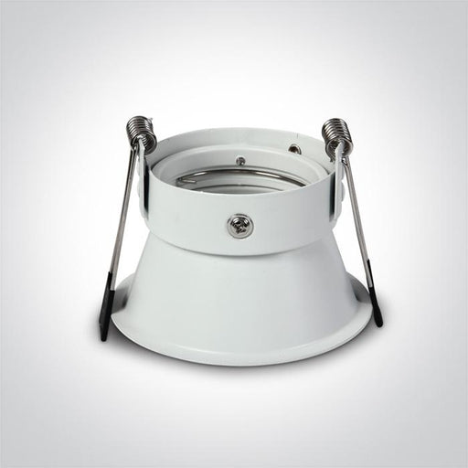 Spotlight White Circular Replaceable lamp 50W Aluminium One Light SKU:10105TG/W - Toplightco
