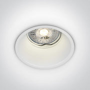 Spotlight White Circular Replaceable lamp 50W Aluminium One Light SKU:10105TG/W - Toplightco