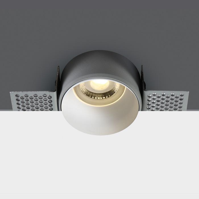 Spotlight White Circular Replaceable lamp 50W Aluminium One Light SKU:10105TR/W - Toplightco