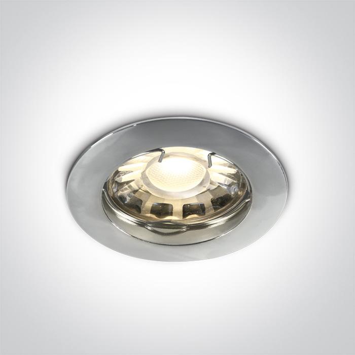 Spotlight Chrome Circular Die Cast One Light SKU:10105X/C - Toplightco