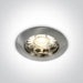 Spotlight Brushed Chrome Circular Pressed Metal One Light SKU:10105XS/MC - Toplightco