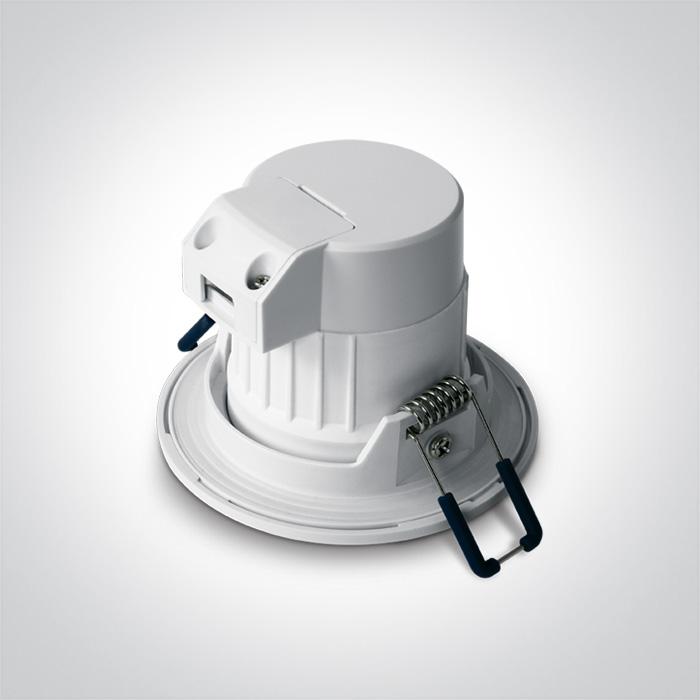 LED Spotlight Circular Warm White LED Outdoor LED built in 415lm 6W Plastic One Light SKU:10106P/W/W - Toplightco