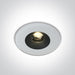 LED Spotlight White Circular Warm White LED Outdoor LED built in 460lm 6W Die Cast + Glass One Light SKU:10106V/W/W - Toplightco