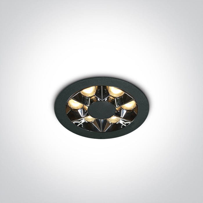 Black 6W Recessed spotlight, IP20.

Complete with 150mA driver.

 One Light SKU:10106X/B/W