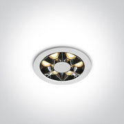 White 6W Recessed spotlight, IP20.

Complete with 150mA driver.

 One Light SKU:10106X/W/W