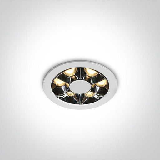 White 6W Recessed spotlight, IP20.

Complete with 150mA driver.

 One Light SKU:10106X/W/W