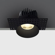 LED Spotlight Black Circular Warm White LED Outdoor 500lm Die Cast One Light SKU:10107BT/B/W - Toplightco