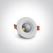 LED Downlight White Circular Warm White LED built in 560lm 7W Die Cast One Light SKU:10107CA/W/W - Toplightco