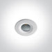 LED Downlight White Circular Warm White LED built in 560lm 7W Die Cast One Light SKU:10107CA/W/W - Toplightco