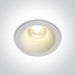 LED Spotlight White Circular Warm White LED built in 560lm 7W Die Cast One Light SKU:10107DC/W/W - Toplightco