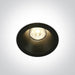 LED Spotlight Black Circular Warm White LED 500lm Die Cast One Light SKU:10107WP/B/W - Toplightco