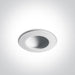 LED Downlight White Circular Warm Whtie LED built in 560lm 8W Die Cast One Light SKU:10108FD/W/W - Toplightco