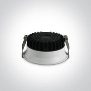 LED Downlight White Circular Cool White LED built in 765lm 9W Die Cast One Light SKU:10109D/W/C - Toplightco