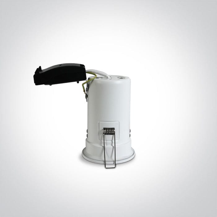 Recessed IP65 Fire Rated Spotlight White Outdoor Replaceable lamp Die Cast One Light SKU:10109F/W - Toplightco