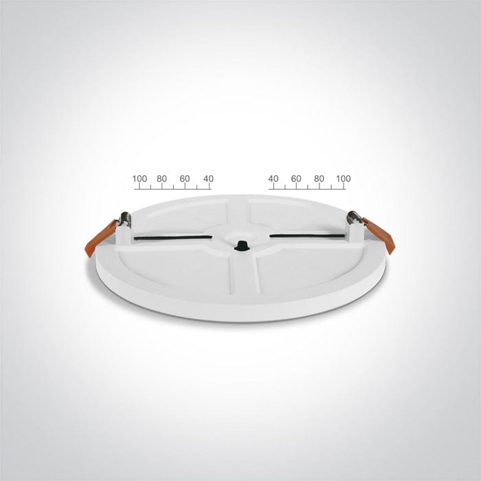 White Led 10w Cool White Ip20 230v Downlight - Toplightco