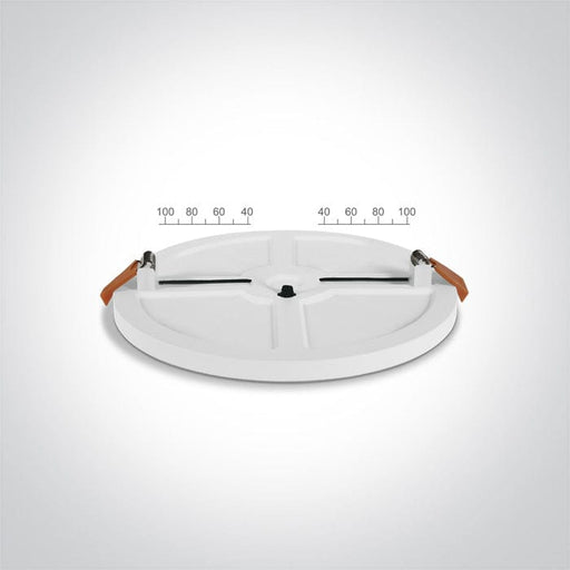 White Led 10w Cool White Ip20 230v Downlight - Toplightco