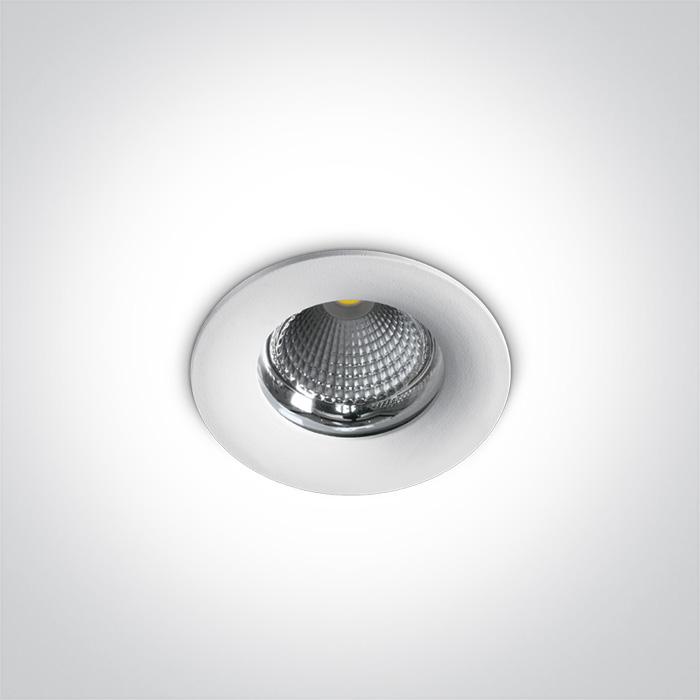LED Downlight White Circular Cool White LED Outdoor LED built in 800lm 10W Die Cast One Light SKU:10110G/W/C - Toplightco