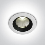 White Led 12w Cool White Ip65 38deg 230v Dark Light Recessed Spotlight - Toplightco