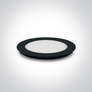 LED Downlight Black Circular Cool White LED built in 840lm 12W Die Cast One Light SKU:10112FA/B/C - Toplightco