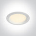 LED Downlight White Circular Daylight - Cool White - Warm White LED built in 975lm 13W Die Cast One Light SKU:10113UV/W - Toplightco