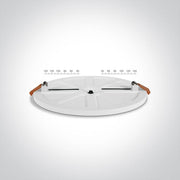 White Led 14w Cool White Ip20 230v Downlight - Toplightco