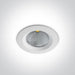 LED Downlight White Circular Warm White LED built in 1275lm 15W Die Cast One Light SKU:10115CA/W/W - Toplightco