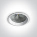 LED Downlight White Circular Warm White LED built in 1095lm 15W Die Cast One Light SKU:10115CD/W/W - Toplightco