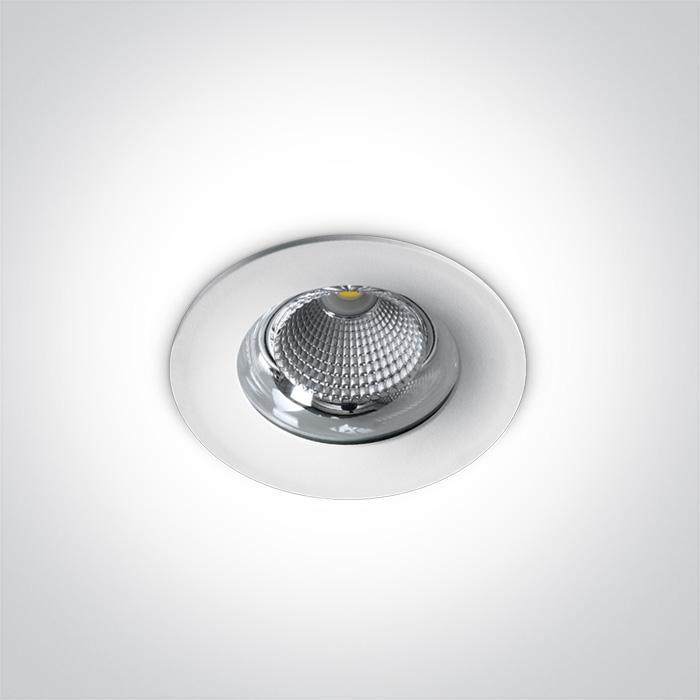 LED Downlight White Circular Warml White LED Outdoor LED built in 1125lm 15W Die Cast One Light SKU:10115G/W/W - Toplightco