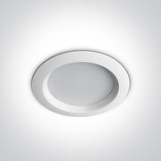 LED Downlight White Circular Warm White LED built in 1050lm 15W Aluminium One Light SKU:10115T/W/W - Toplightco