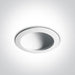 LED Downlight White Circular Warm White LED built in 1150lm 16W Die Cast One Light SKU:10116FD/W/W - Toplightco
