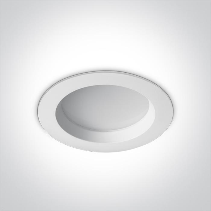 LED Downlight White Circular Cool White LED Outdoor LED built in 1400lm 18W Die Cast One Light SKU:10118B/W/C - Toplightco