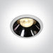 LED Spotlight White Circular Warm White LED 1750lm Die Cast One Light SKU:10118DC/W/W - Toplightco