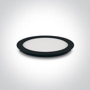 LED Downlight Black Circular Warm White LED built in 1080lm 18W Die Cast One Light SKU:10118FA/B/W - Toplightco