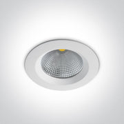 LED Downlight White Circular Warm White LED built in 1800lm 20W Die Cast One Light SKU:10120CA/W/W - Toplightco
