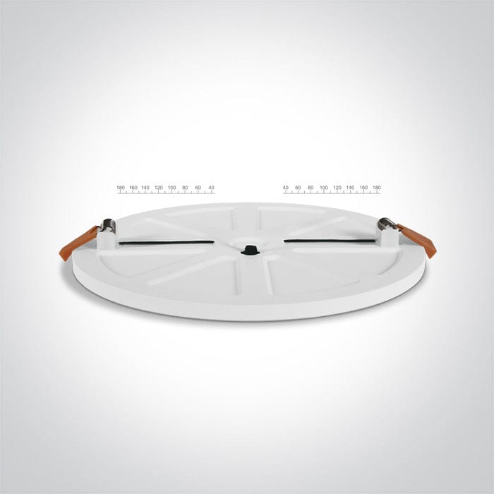 White Led 20w Cool White Ip20 230v Downlight - Toplightco