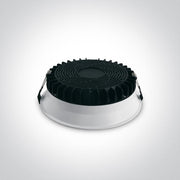 LED Downlight White Circular Warm White LED Outdoor LED built in 1700lm 20W Die Cast One Light SKU:10120FD/W/W - Toplightco