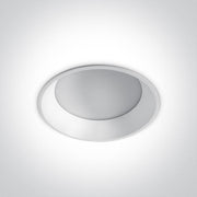 LED Downlight White Circular Warm White LED Outdoor LED built in 1700lm 20W Die Cast One Light SKU:10120FD/W/W - Toplightco