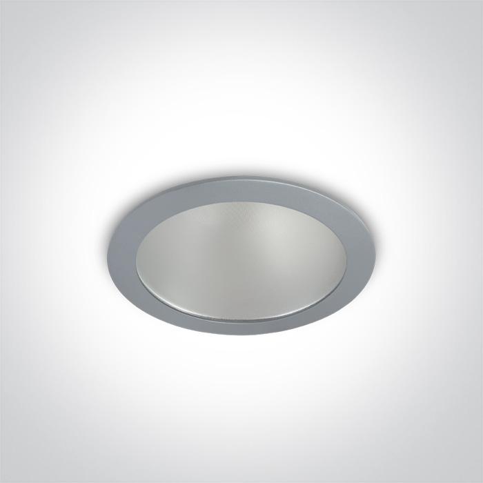 LED Downlight Grey Circular Warm White LED Dimmable LED built in 1500lm 20W Die Cast One Light SKU:10120K/G/W - Toplightco