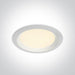 LED Downlight White Circular Daylight - Cool White - Warm White LED built in 1500lm 20W Die Cast One Light SKU:10120UV/W - Toplightco