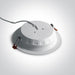 LED Downlight White Circular Cool White LED built in 1800lm 24W Aluminium One Light SKU:10124T/W/C - Toplightco