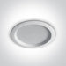 LED Downlight White Circular Cool White LED built in 1800lm 24W Aluminium One Light SKU:10124T/W/C - Toplightco