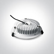 LED Downlight White Circular Cool White LED Outdoor LED built in 2000lm 25W Die Cast One Light SKU:10125B/W/C - Toplightco